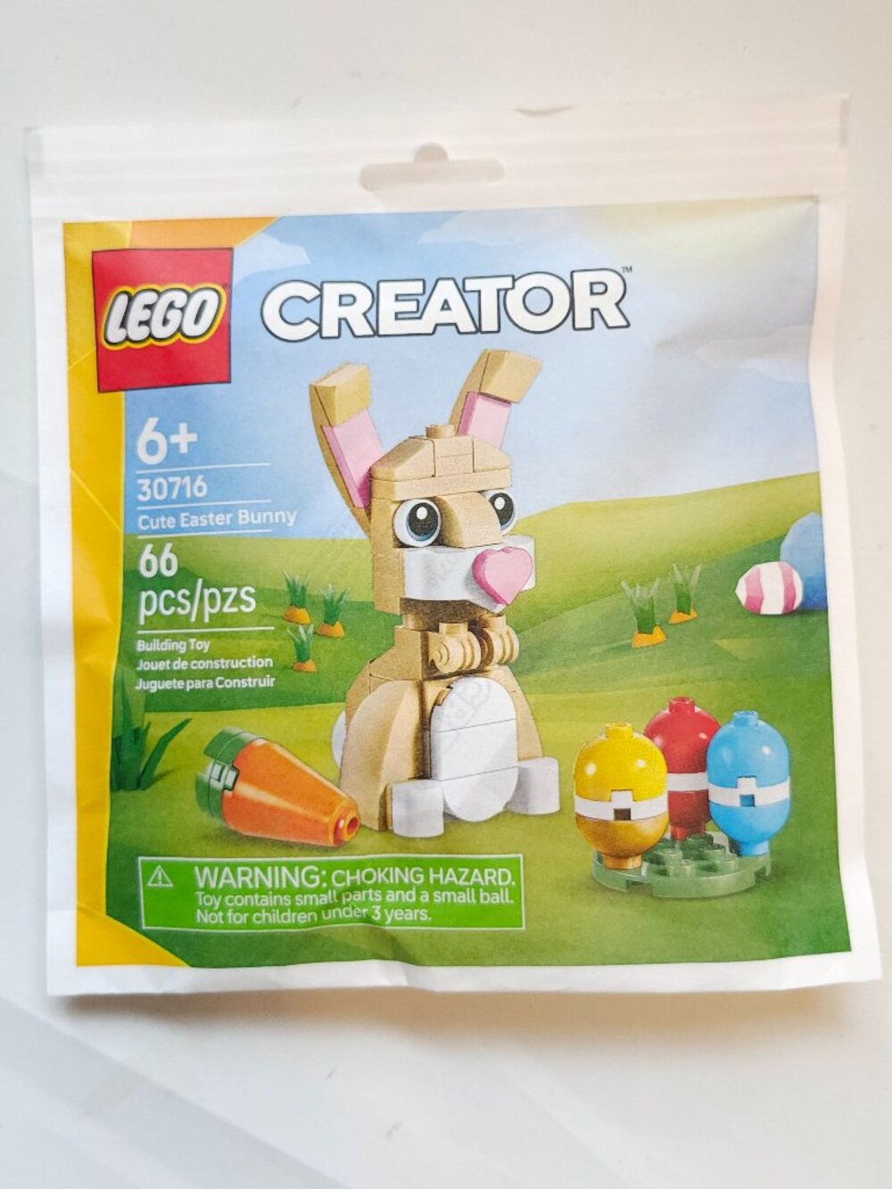 LEGO Creator 30716 Cute Easter Bunny Set 66 Pieces BNIP